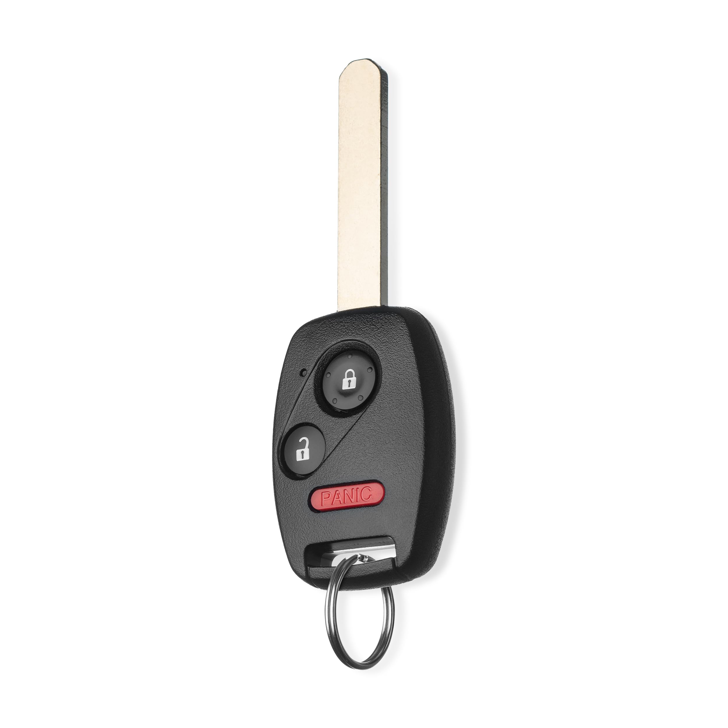FOBTEK Keyless Entry Remote Head Key Fob for 2007-2008 Honda Fit Replacement for OUCG8D-380H-A, 35111-SLN-305 (for ID8E, 3-Button)